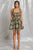 Black Floral Jacquard Babydoll Sleeveless Mini Dress dress Elenista
