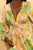 Floral Satin Cutout Belted Maxi Dress Elenista 
