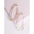 Gold Flake Acrylic Oval Hoop Earrings earrings Elenista 