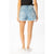 High Rise Distressed Light Wash Denim Jean Shorts SHORTS Elenista