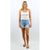 High Rise Distressed Light Wash Denim Jean Shorts SHORTS Elenista