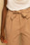 Paperbag Waist Belted Ankle Tie Beige Pant Pants Elenista