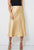 Satin Champagne Gold Midi Skirt SKIRT Elenista Clothing
