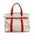 Harper Canvas Contrast Red Trim Tote Bag Bag Elenista 