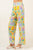 Amalfi Lemon Print Woven High Waisted Pants