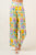 Amalfi Lemon Print Woven High Waisted Pants