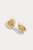 Lili Claspe La Mer Gold Shell Stud Earrings earrings Elenista 