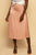 Dusty Pink Satin Midi Skirt SKIRT Elenista Clothing 