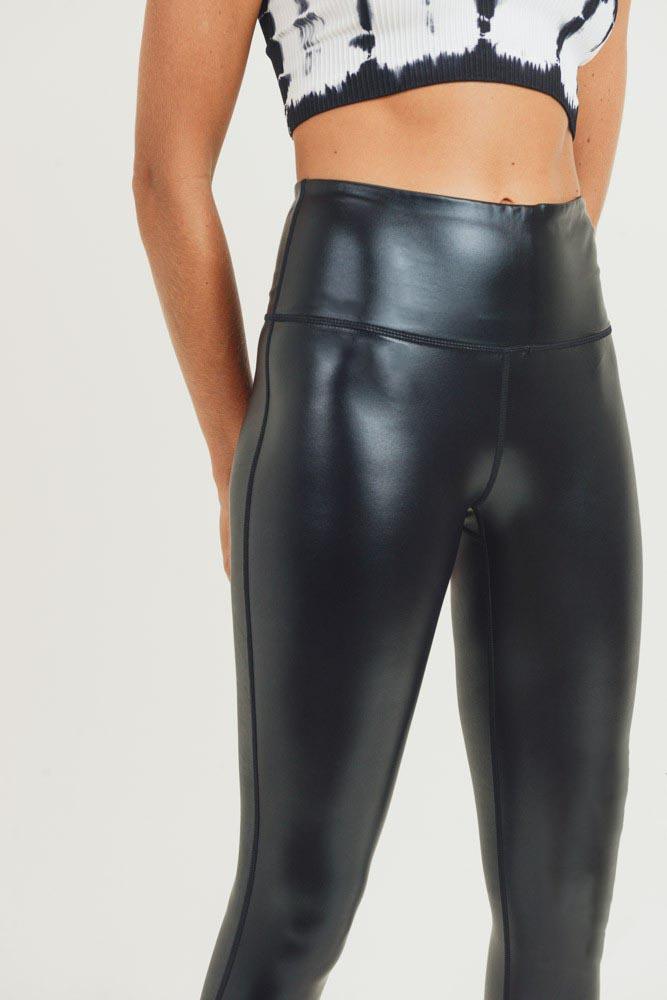 Shiny Bling Hollow Out Leggings Leather For Running High Waist, Elastic  Sport Pants For Casual Wear Pantalones De Mujer From Blackbirdy, $10.32