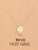 Illinois State Pendant Necklace Necklace Elenista GOLD 