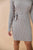 Mocha Cable Knit Tie-Waist Sweater Dress dress Elenista 
