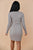 Mocha Cable Knit Tie-Waist Sweater Dress dress Elenista 