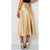 Satin Champagne Gold Midi Skirt SKIRT Elenista Clothing 