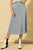 Satin Midi Skirt Light Blue SKIRT Elenista Clothing 
