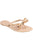 Studded Bow Jelly Thong Sandals shoes Elenista 